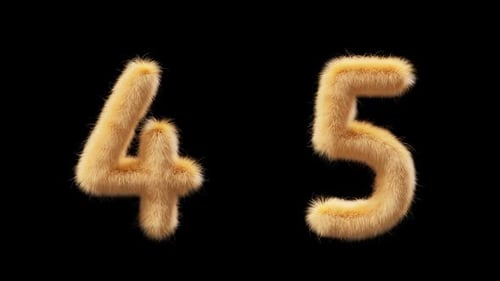 Animation 3D Chick en laine, numéros 4 et 5