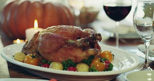 Un repas de Thanksgiving