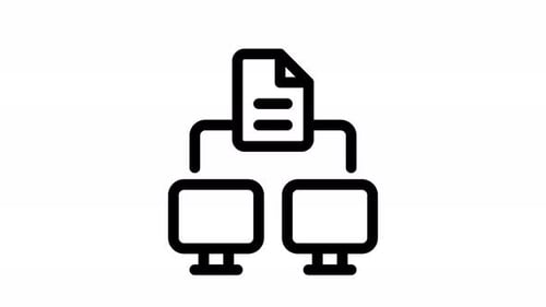 sharing line icon animation