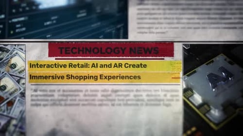 Interactive Retail Ai And Ar Create Immersive Shopping Experiences New Newspaper Headline Titles
