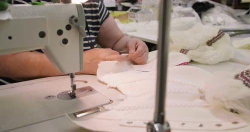 Schneiderei, Beruf, Textilarbeit, Näherin, Schreibtisch