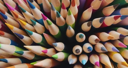 Background Colored Pencils