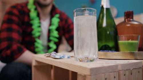Join Us for a Vibrant Tropical Themed Celebration Featuring a Variety of Refreshing Drinks