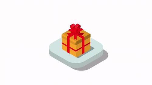 Geschenkbox Alpha-Animation