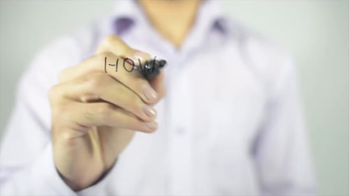 Hand Writing 'How Much Can You Save?' Message