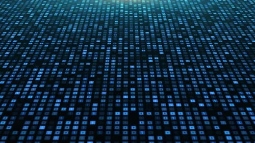 Code binaire en streaming de données d'écran et d'informations de programmation informatique