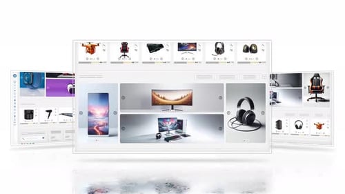 Online Shopping E-commerce Website User Interface Animation