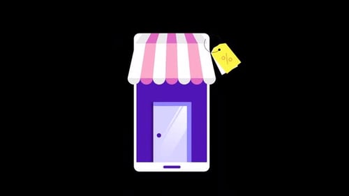 Online Shop Animation HD On Alpha