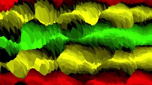 Animation Of Rotating Magic Luxurious Abstract Background 02. 4 K