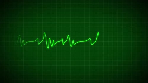 Heart Beat Pulse animated video, medical concept