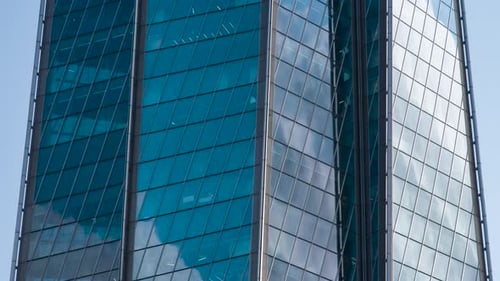 Reflection In The Skyscraper Windows
