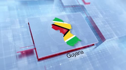 Afficher la carte de la Guyane