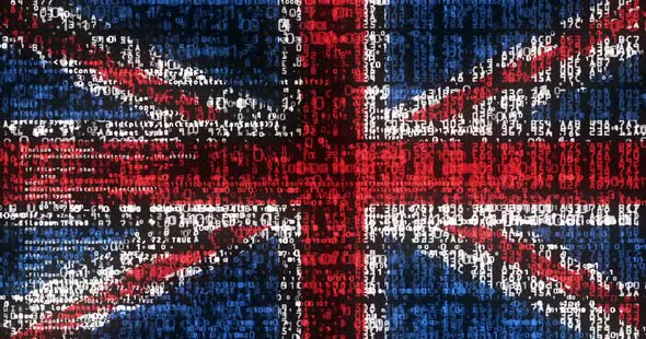 UK United Kingdom flag digital code, Backgrounds Motion Graphics ft. uk ...