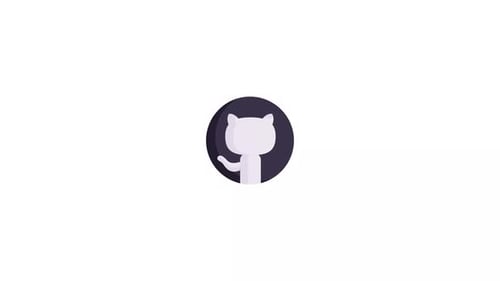 Minimalist Cat Logo Reveal Animation