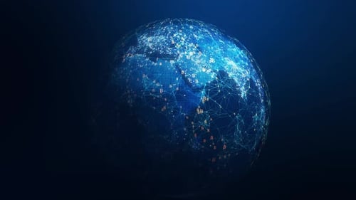 Bitcoin-Netzwerkkonzept