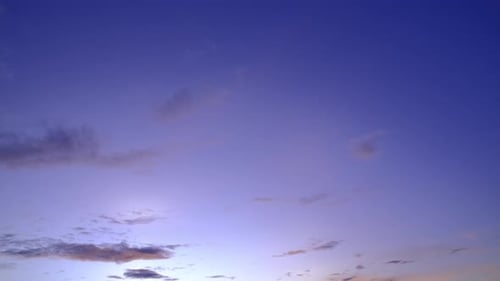 Vibrant Cloudscape at Sunrise or Sunset