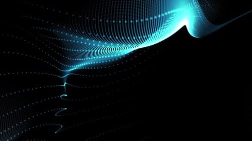 Blue Particles – Falling Light Threads