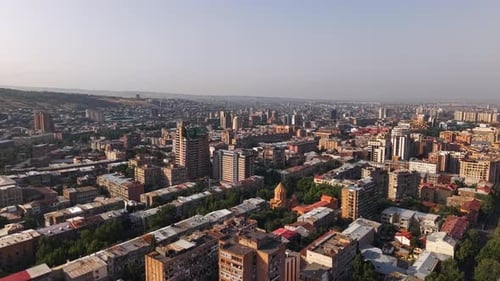 Yerevan City in the Morning