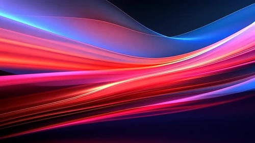 Vibrant, flowing, abstract design with dynamic color gradients