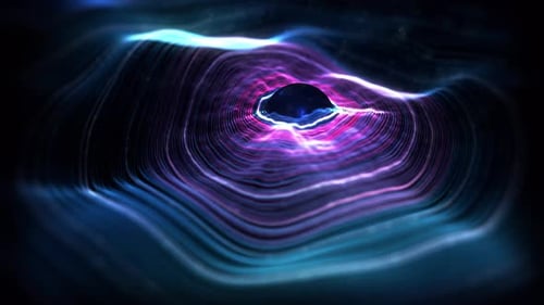 Particle Abstract Circle Animation