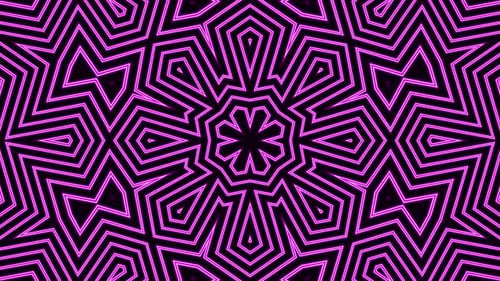 Vibrant Kaleidoscope Shine Background