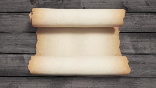 Epic Yellow Scroll Opens