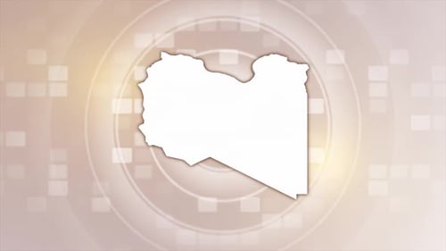 Animierte Karte von Libyen