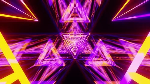 Diagramme Vj Loop Show multicolore avec reflet pour fond de fête HD