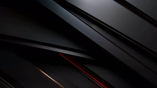 Elegant Dark Geometric Lines Animated Background