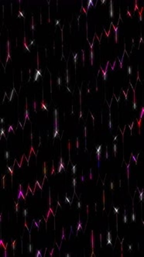 Futuristic Neon Glowing Lines Technology Background