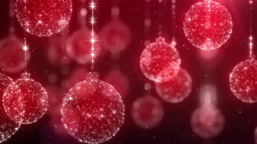 Christmas Ornaments Background