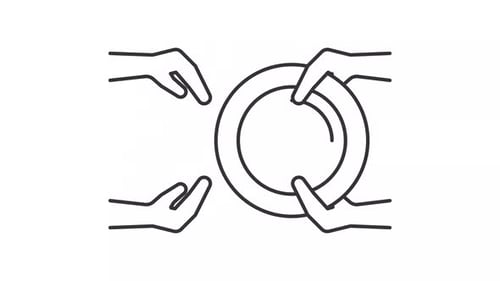 Food program line animation
