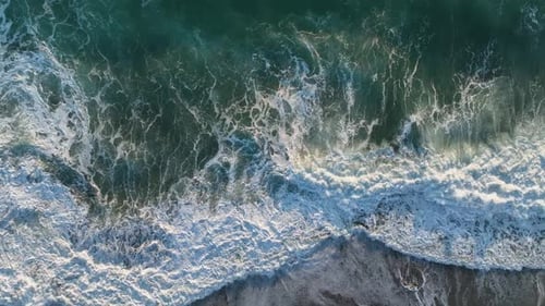 Beautiful Sea Water Spray Splash