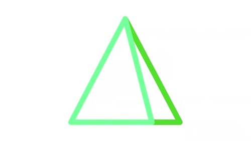 Pyramid animation icon