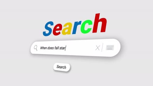 When does fall start? in Search Bar and click on search