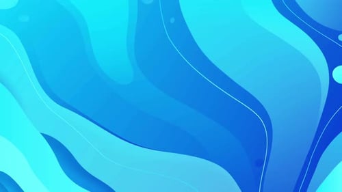Dynamic Blue Gradient Abstract Background Animation