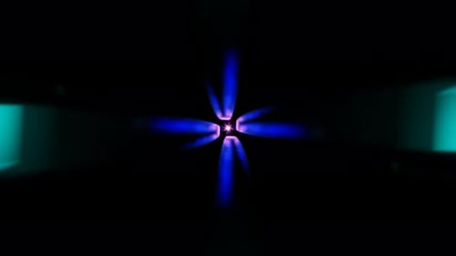 Abstract Neon Patterns Create a Hypnotic Seamless Psychedelic VJ Loop