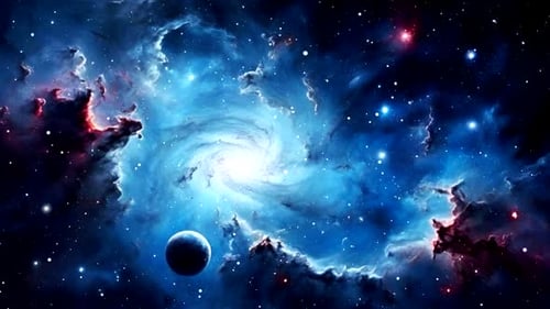 Weltraumgalaxie