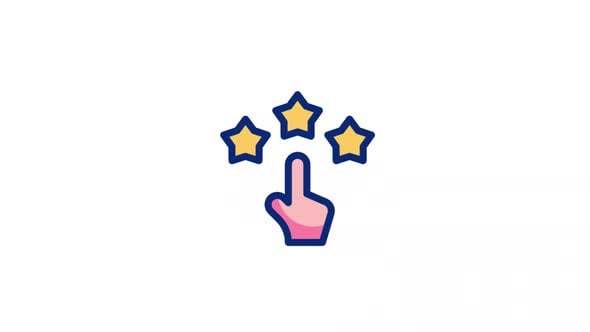 Rate Animated alpha Icons, Elements Motion Graphics ft. 2d & 30fps - Envato