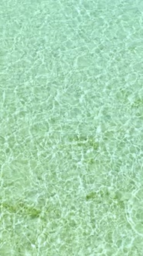 Sea Water Surface in Lagoon