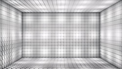 Broadcast Pulsantes cubos iluminados parpadeantes de alta tecnología Room Stage 12