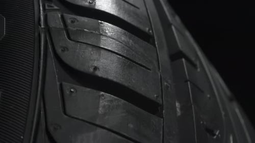 Tire Smokes While Drifting