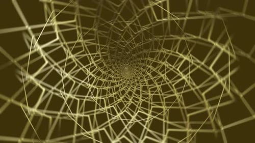 Golden Ornament Tunnel