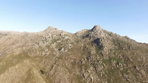 Mountain Range and Mountain Slopes