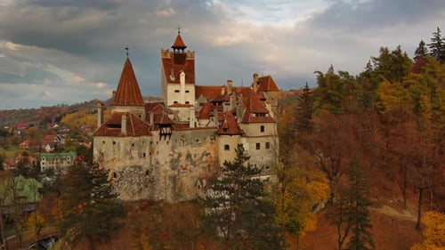 Bran Castle in Transylvania Romania