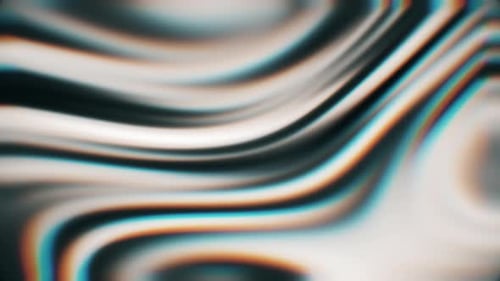 Boucle de fond fractale abstraite déformée à contraste élevé
