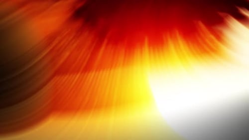 Abstract Glowing Light Rays Warm Animated Background