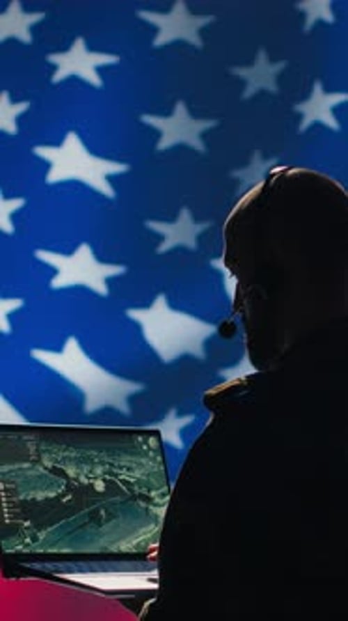 Vertical Video North Korea Pyongyang Regime Agent Uses Military Software Preventing Rockets