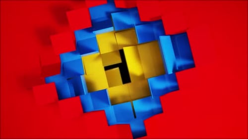 Colorful Blocks Fold Away Version 2