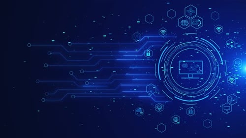 Digital Cyberspace Futuristic Technology Design Scifi Cyber Tech Cyberpunk Digital Hologram Platform